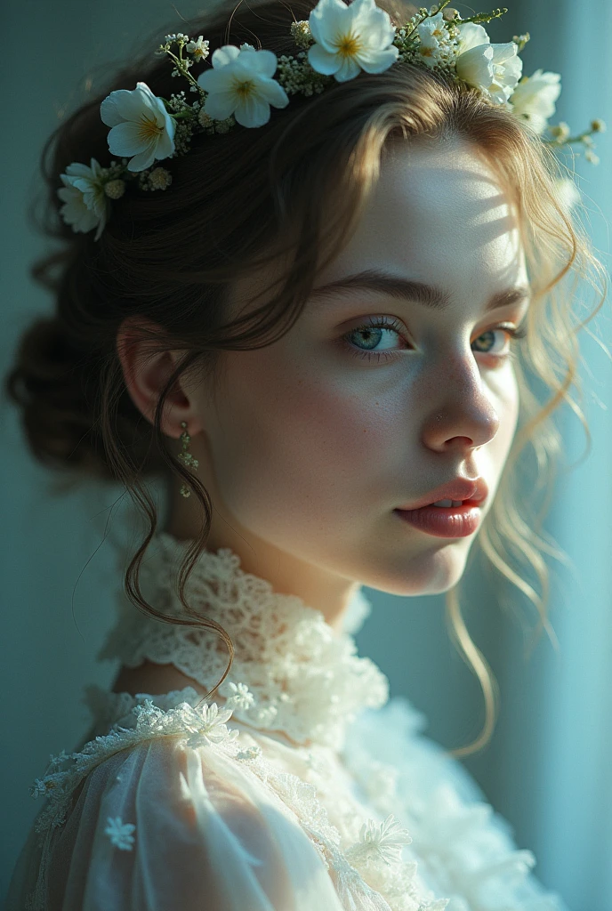 mind-blowingly beautiful ethereal girl