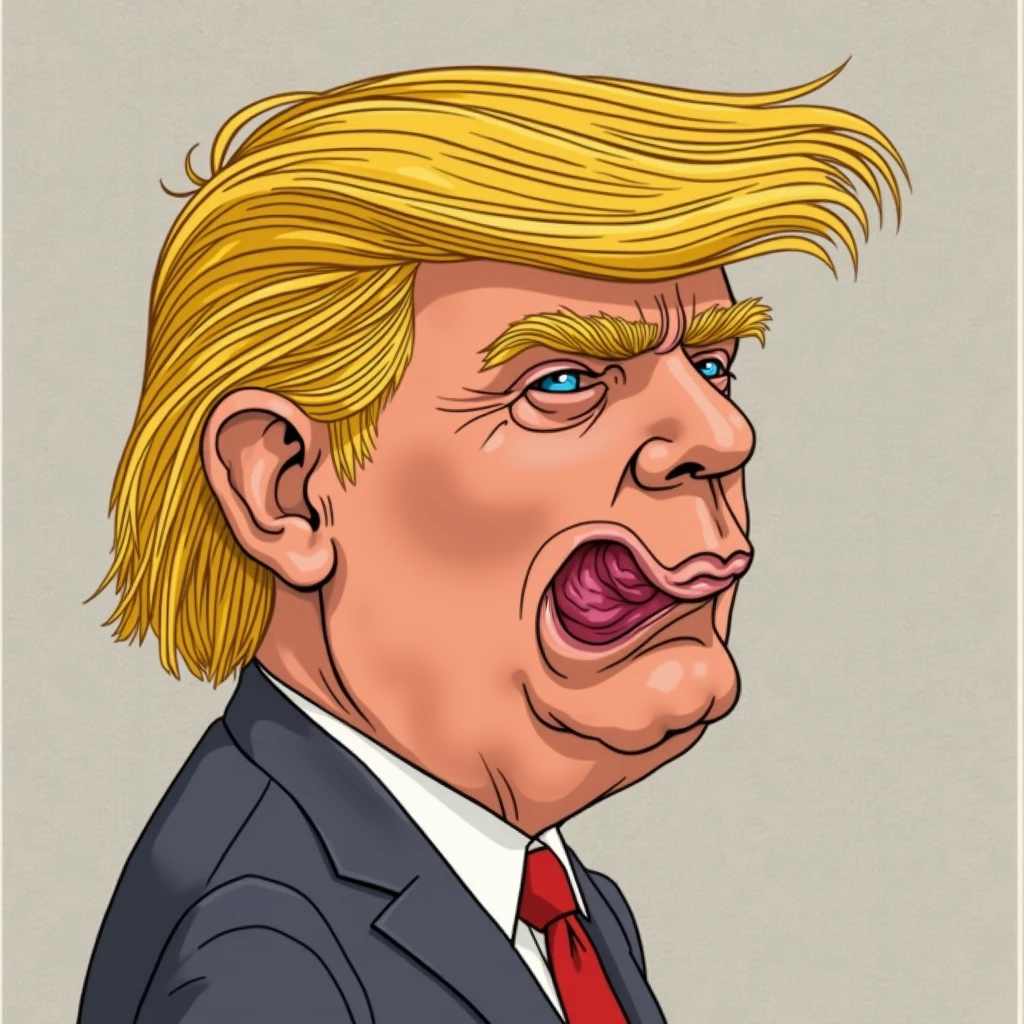 (extremely rough:1.5) (hand drawn:1.5) ink and color (sketch:1.5) of Donald Trump, caricature in cuneo style, (full character:1.4), (irregular lines:1.5), complete outfit, candid pose, extremely detailed, (surreal:1.5), paper texture background <lora:Cuneo_Style_XL_LyCoris_v1.6:1> <lora:add-detail-xl:0.4>