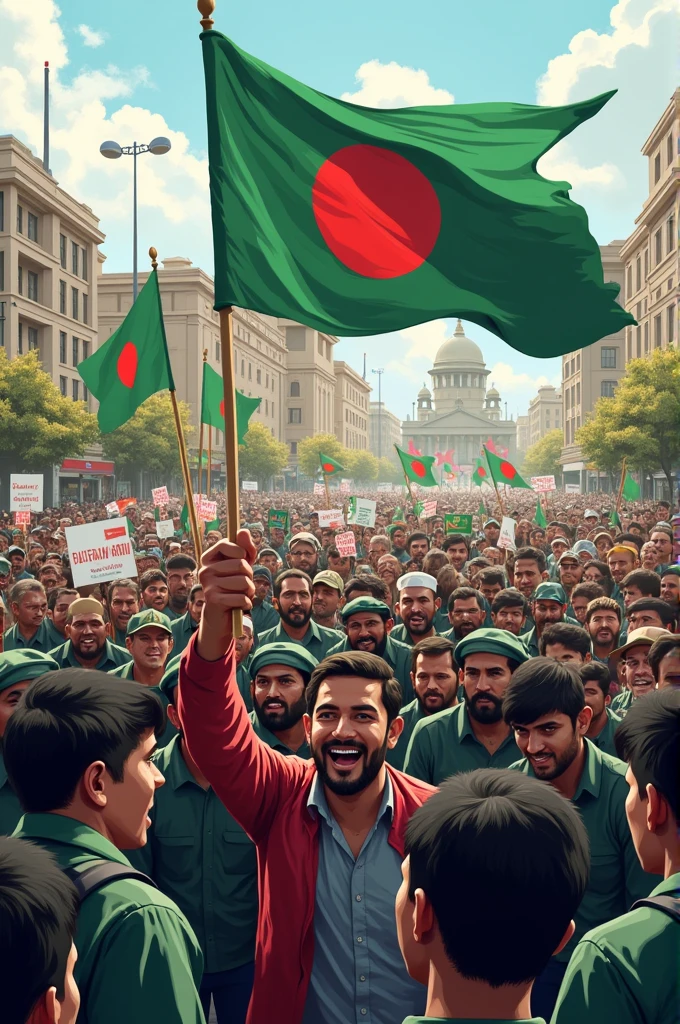 Bangladesh map is protesting against indian map