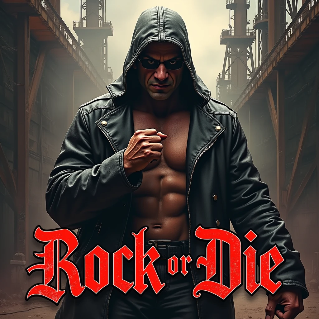 a cover for a heavy metal sampler it´s called "ROCK OR DIE"