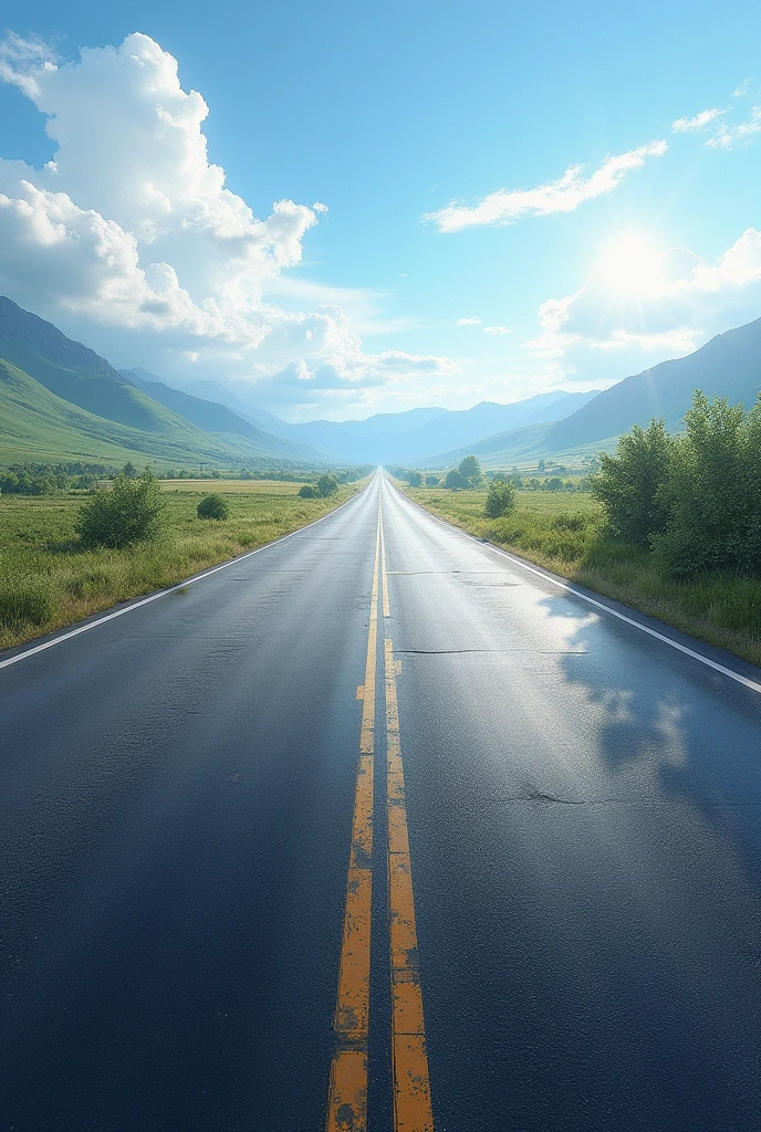 Real road