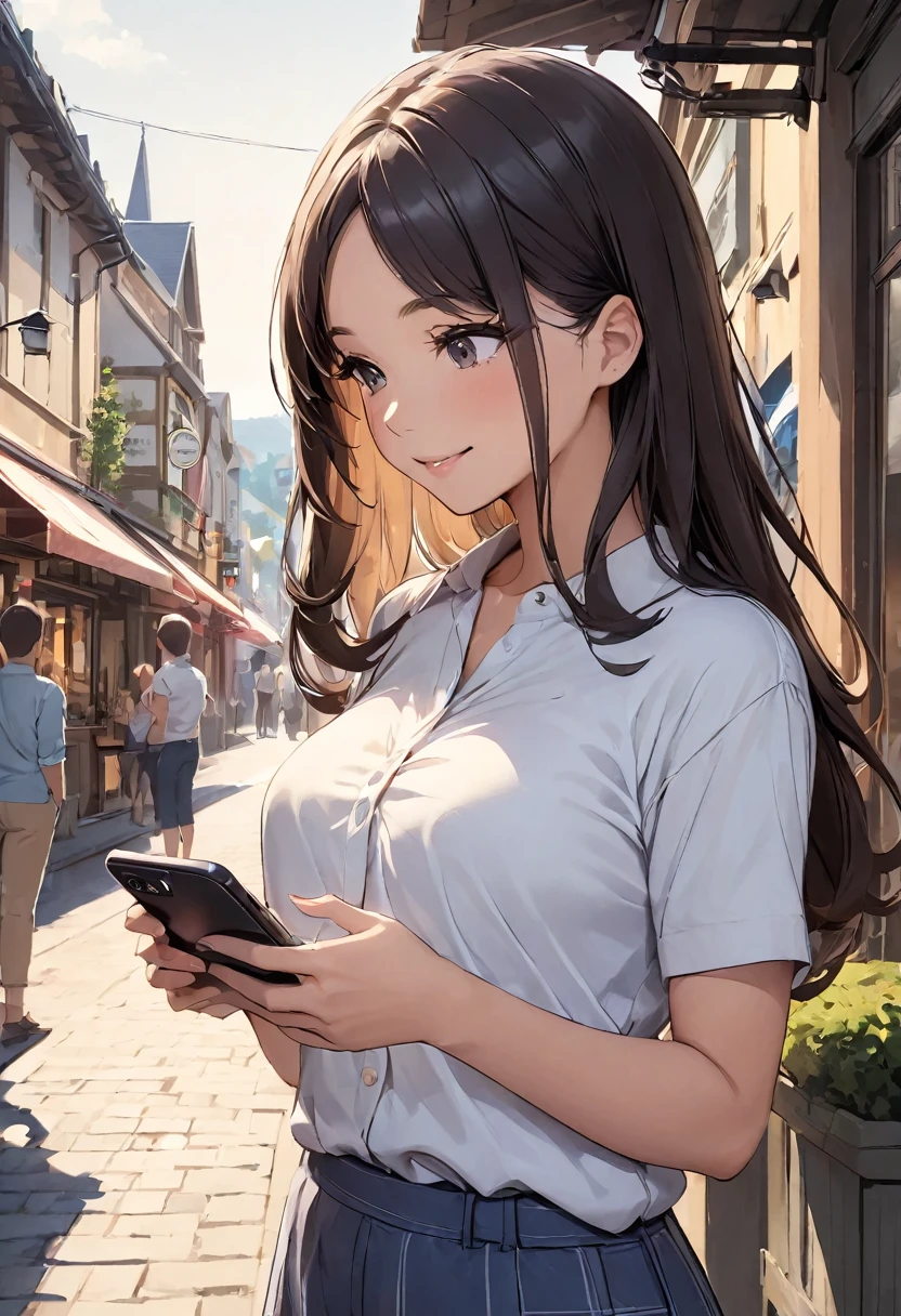 Expose Picture Quality, 8k, tmasterpiece:1.3)),The scene is random,Shy,big breasts do not wear clothes,No clothing to cover the chest,huge breasts1.2,