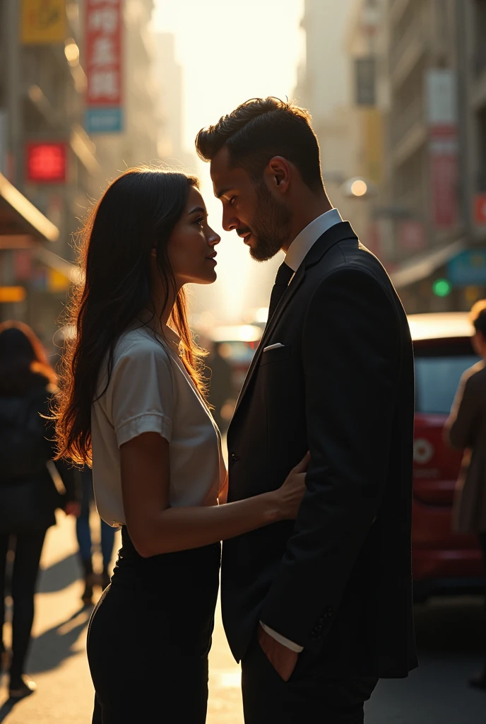 And one day,she met a man.