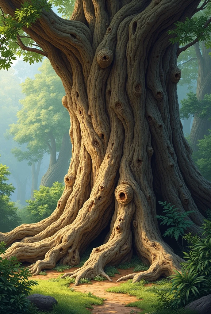 વનસ્પતિ ના થડનું ચિત્ર