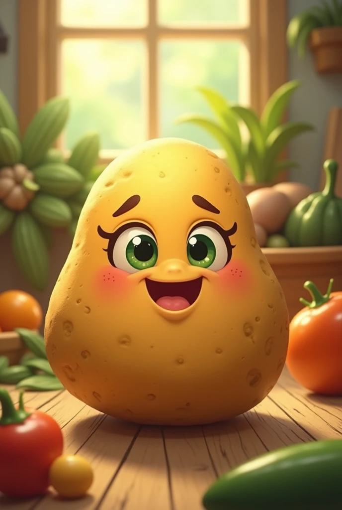 Make a happy potato