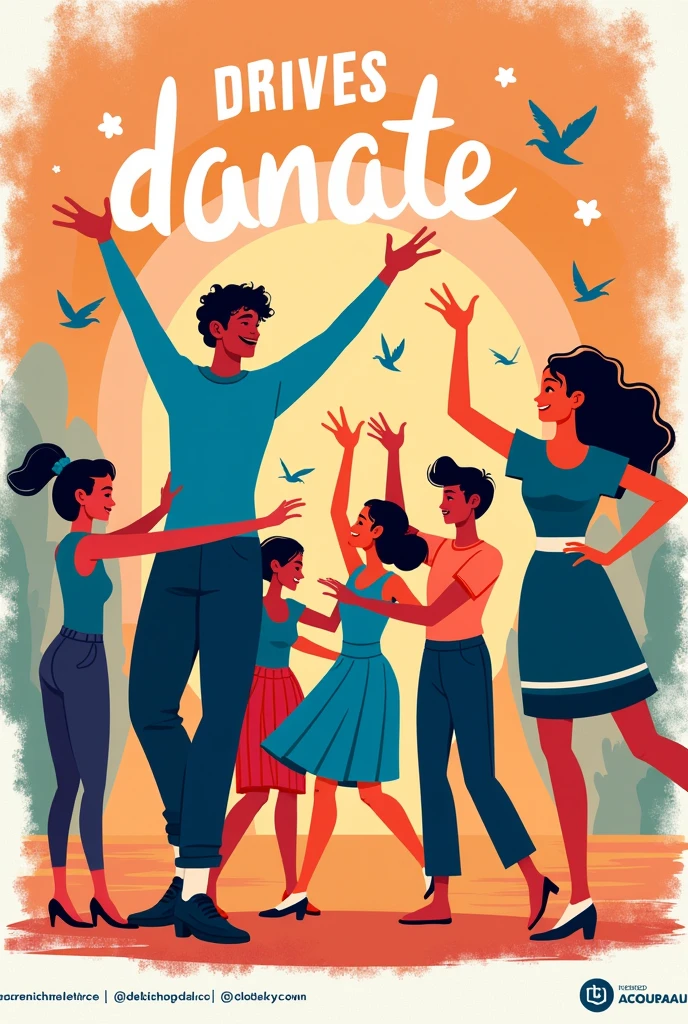 make me a creative flyer that highlights dance positively impacts the 4 benefits of dance which is physical, social, cultural and mental