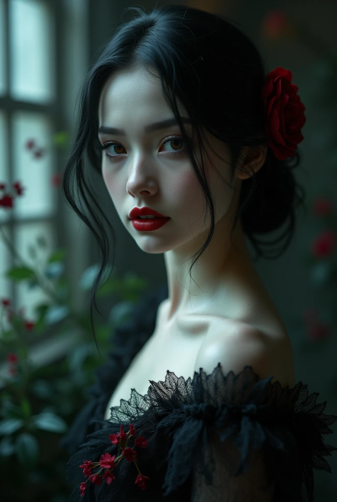 Girl is pretty too and she is vampire