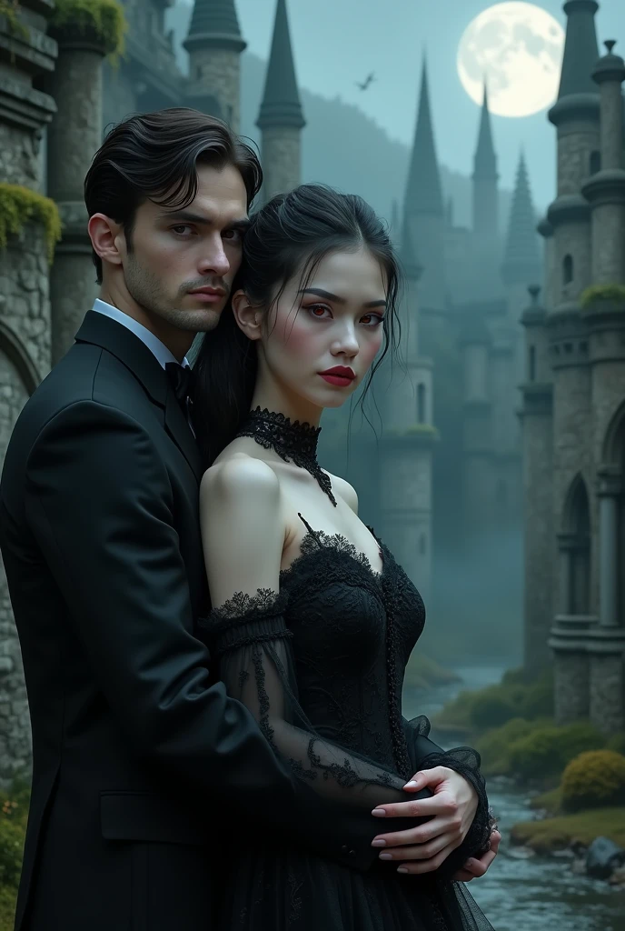 Girl is pretty too and she is vampire l,and her husband is vampire