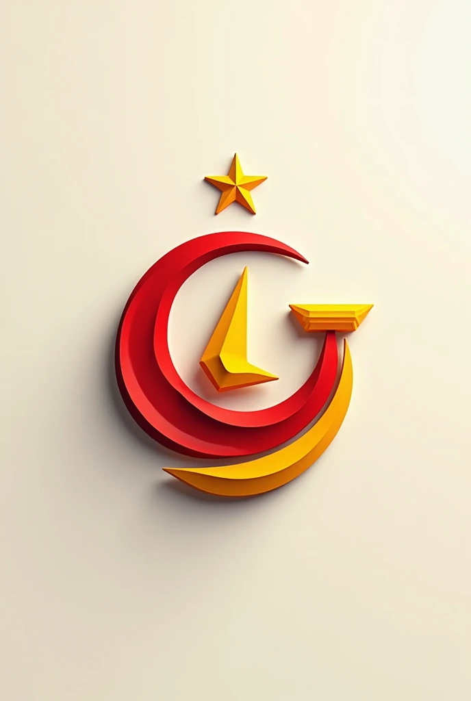 AHİ EVRAN UNIVERSITY CREATES GALATASARAY LOGO.