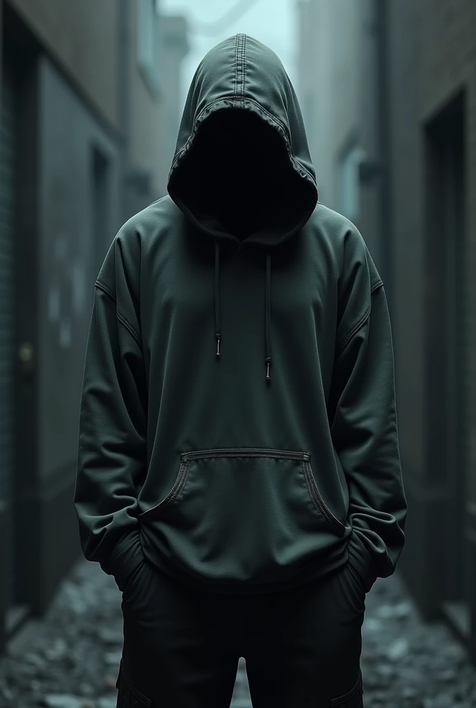 A men who wear a hoodie