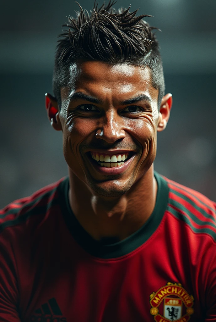 Ronaldo dangerous smile