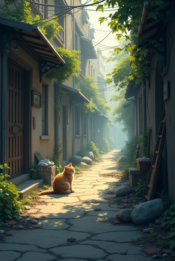 **Title: *The Last Lullaby***
In a quiet corner of a bustling city, hidden away from the noise and chaos, there was a small, forgotten alley. The alley was a place where few people ventured, its cracked pavement littered with old newspapers and discarded things no one cared about anymore. It was here that *Bella*, a stray cat with soft, tawny fur, made her home.