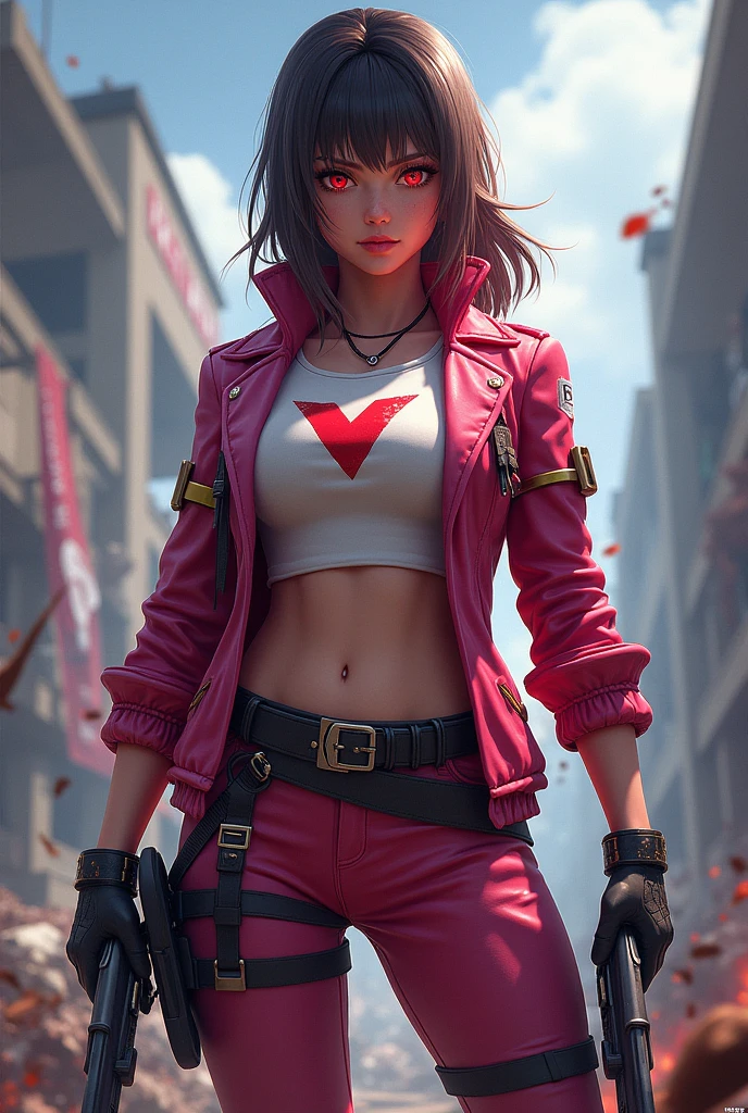 Free fire I'd with v badge I'd name cherry