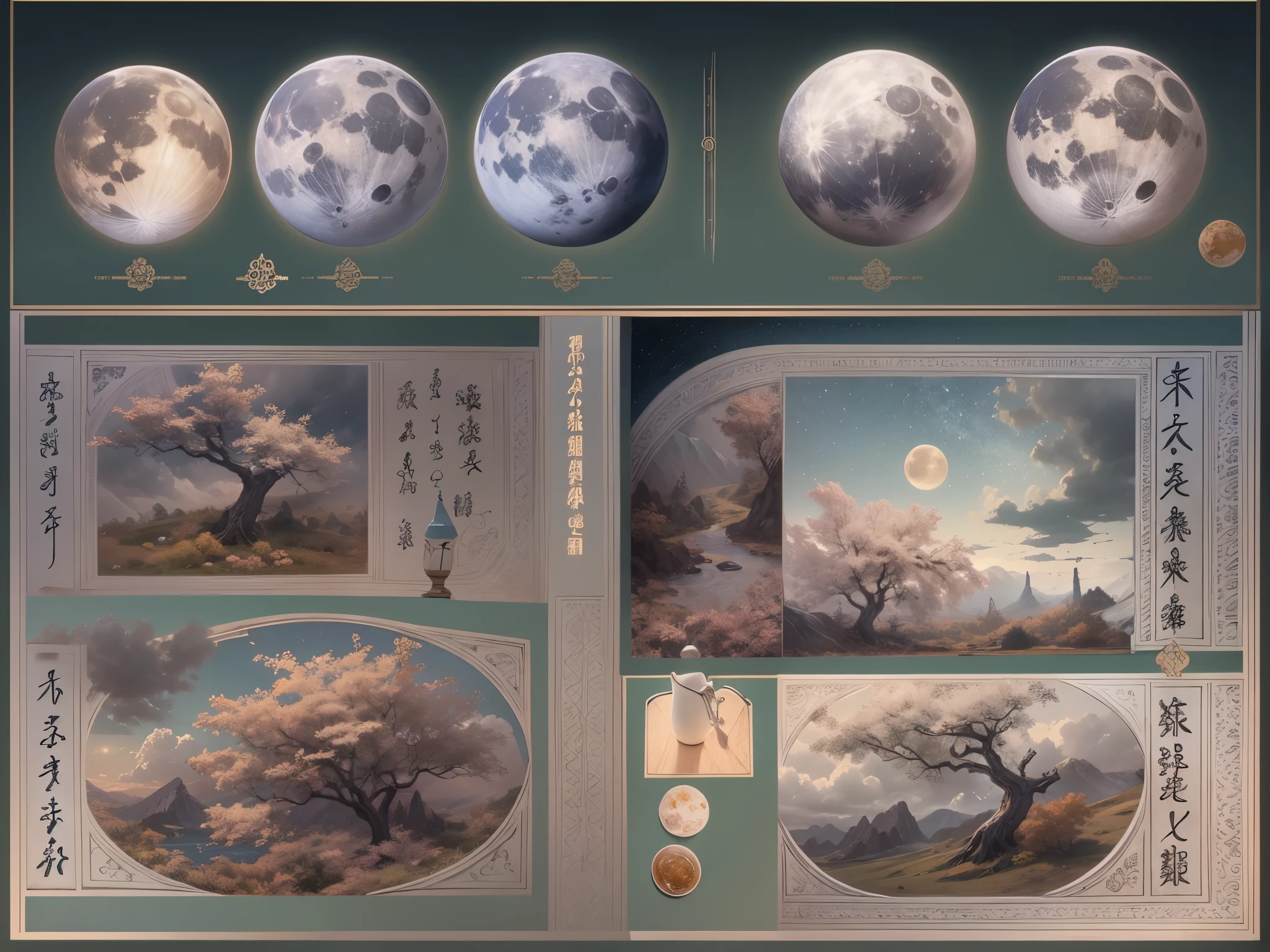 ((Highest quality)),(Ultra-high resolution),(Super detailed),(Detailed Description),((The best CG)),(masterpiece),Highly detailed art,(Art with precise detail:1.5), Mid-Autumn Moon:1.6, Tsukimi sake:1.3, Calm atmosphere:1.8,