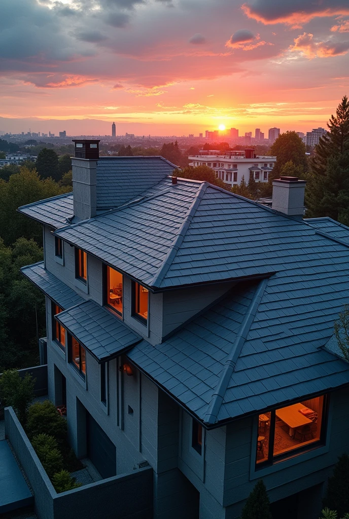 Image for roofer flyer without person and without writing