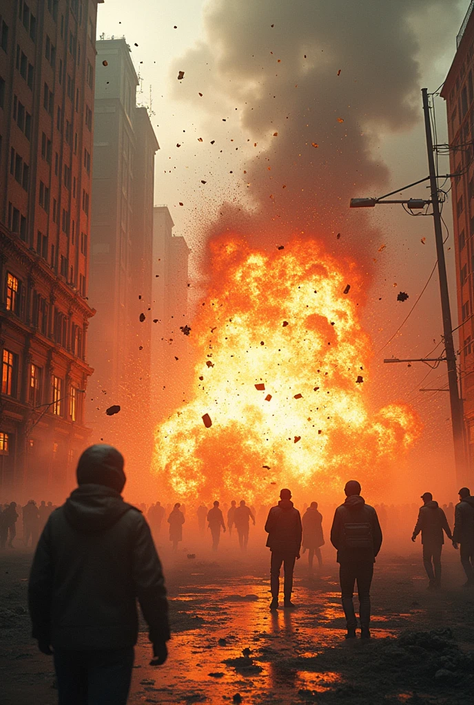 Bomb explodes