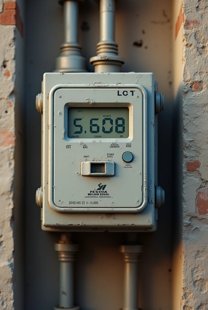 fesco wapda energy meter with 5608 units meter type that use in Pakistan punjab look mor real