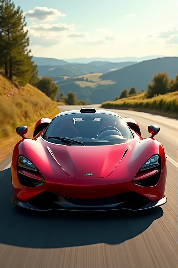 Red car