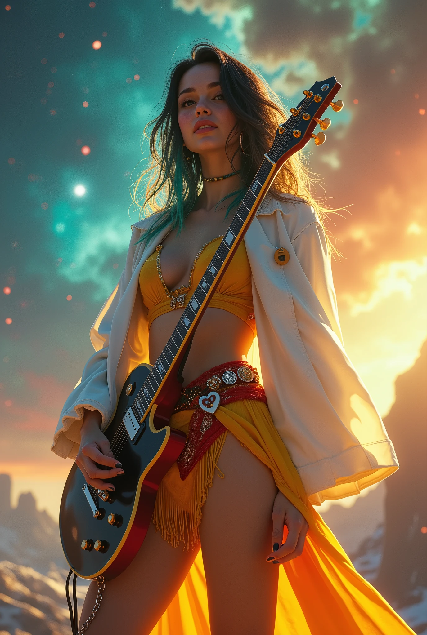 ((nebulae stars panoramic nebula starry_sky sunset spacious Sunshine )) sunrise stance, (holding guitar:1.3) Charocalist:1.3 Guitarist Musician Pianist girl_and_a_Dragon UnrealEngine5 ultra Cinematic_Lighting masterpiece Goddess deep path equirectangular urban ultra_photo-realistic meticulously intricate ultra_high-details ultra_high-quality ultra_high-def ultra_high-res 🎈🍦🍹 Rebelious ((Divine Queen ultra gorgeous Diva😘athletic Agate cheekbone felt suave expressive effects embarrassed flirt sweat epic(bright epic eyes, bright epic eyes) black brown turquoises sapphires lazuli open mouth smile teeth 👩🎀👗⚜👒 clavicles white jacket shirt bridaldress yellow safran papillotes sleeves orange satin obi scarlet tiny breasts mini side-boob spread sagging corsage seams navel skirts wide fringes swinging spinel reveal heart belt❤ padlock indigo pubic silk pubic-hair silks snap_lock garters legs👡))💅🎪🎢🎡🎠sunflower optimal ultra_sharpness focus perfection accurate volumetric Lightning contrast global illumination cgi vfx sfx reflex Octane_rendered extreme improved UHD XT3 saturate radiant vivid DSLR HDR romm rgb pbr 3dcg fxaa blu-ray vivid colors-coded backlight frontlight anti-aliasing fkaa txaa rtx ssao opengl-shaders glsl-shaders post-processing post-production cell-shading tone-mapping luminescence jewel Crystalline butterfly "Niagara Falls" CGSCOSITY "Heavy Metal" chrome cobalt gem invokes monarch fleuraison summon monster monstrous viceroy fire magic creature sundrop water_drop_of_water slide pearl mirror onyx transparent ruby occult flash Earth hearth blooms Tourmaline lantern crystal Pool marbles paddling opal "Water Falls" population glass strange glow hole sunlight crux cathedral ankh reflection Bruce_Weber graduated Tattoo sex naked Koos_Roos nsfw varies multi etc. --s 1000 --c 20 --q 20 --chaos 100