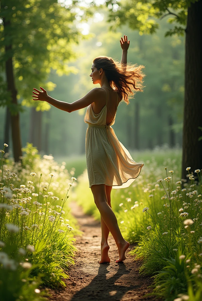 Shoe less nature of my life dance shoe