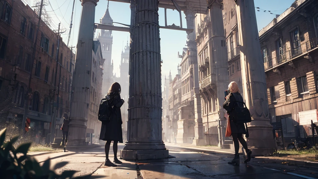 (one person's, 2:1.3), (Realistic:1.4), (masterpiece, Highest quality, Highest quality, Official Art), Very detailed, Most detailed, (Very detailedな), ((Very delicate and beautiful)), Cinematic Light, (Realistically:1.3), (Very detailedな肌:1.2), High resolution, 8k UHD, 4K, 8k, Bokeh, Digital single-lens reflex camera,(Cute older sister:1.3)、Long eyelashes、Slanted Eyes、Spring atmosphere、Troubled face、noon、Aggressive、((Strong winds))、 Dynamic Angle, From below, Moderately busty、Focus on the chest、 V-neck, Please spread your legs a little、Henry Shirt、skirt、Brown Hair、shy、Wet、rain、Gazing at the sky