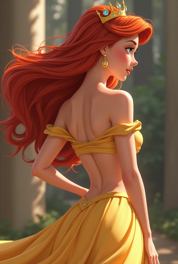 disney princess nude ディズニープリンセスヌード - SeaArt AI