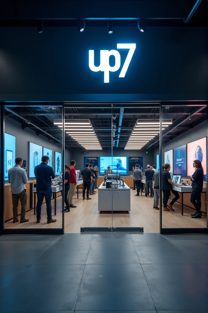 A company named UP7 , that sells iPhones and other types of products , that can show seriousness , trust , and commitment to their activities