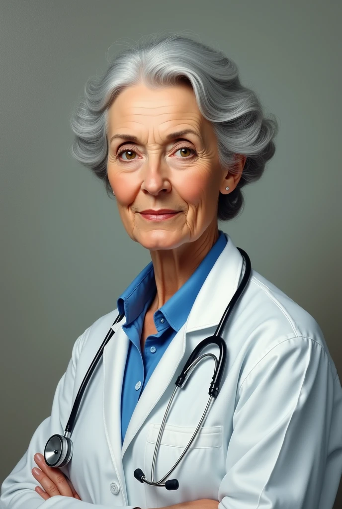 female English doctor old age