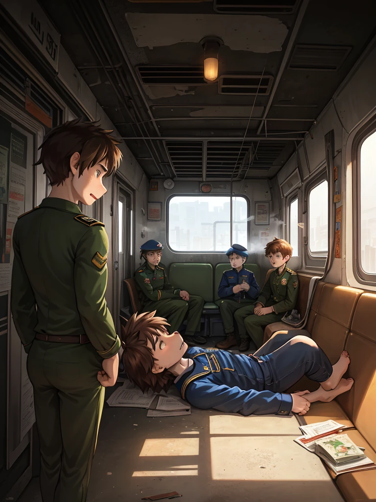 Life flashes before my eyes , Jacob's Ladder , Psychological thriller , Vietnam, 1971, during the Vietnam War. Jacob Singer, a soldier who lost his youngest son Gabe in a traffic accident, was relaxing with his fellow soldiers when suddenly, a white smoke spray was heard and enemy soldiers were told of their approach. His comrades collapsed from unknown poisoning symptoms, and died one after another in the confusion of the battle. Jacob, who ran into the jungle, was also stabbed in the abdomen by someone.
The next moment, Jacob woke up in a subway car running through New York. It was 1975, and Jacob, who had been honorably discharged due to injuries, was living with his new girlfriend, Jessie, separated from his wife and children due to the shock of the war. Jacob lives as an ordinary postal worker, but strange events began to occur around him, he had nightmares at night, and gradually began to feel a sense of discomfort with reality. One day, Paul, a comrade from Vietnam, appeared and said that someone had been chasing him since he returned from Vietnam. When Jacob realizes that all the surviving members of the unit are suffering from the same symptoms as Paul, he consults with lawyer Gary, saying, "Something happened on that day in 1971, and the military is hiding something."