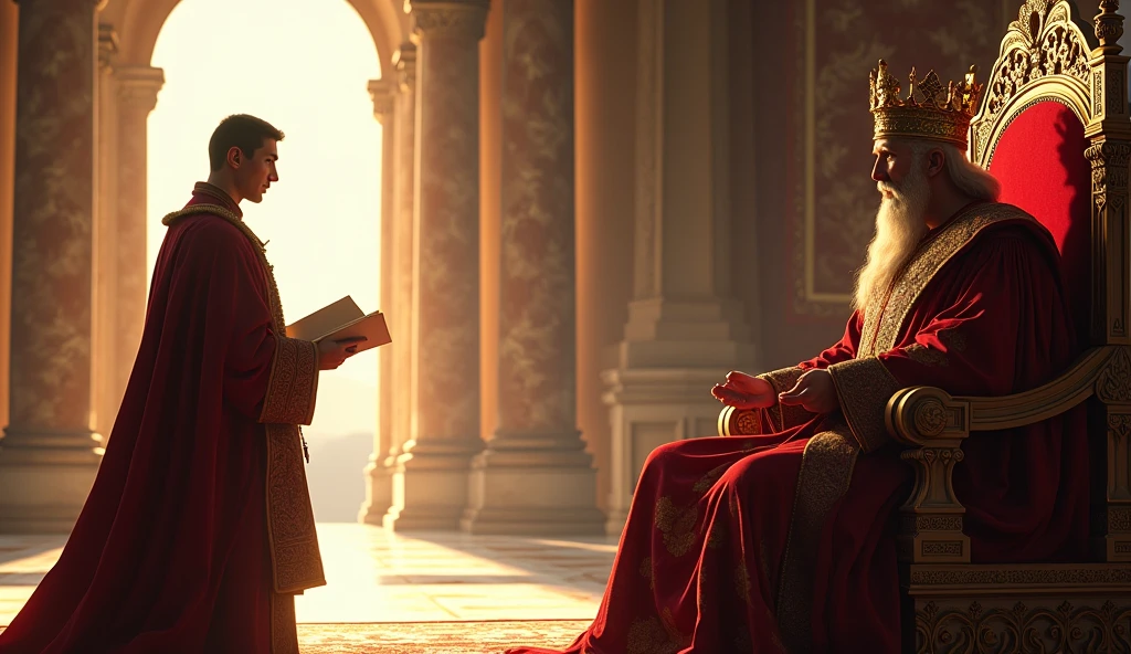 minister's message to the king