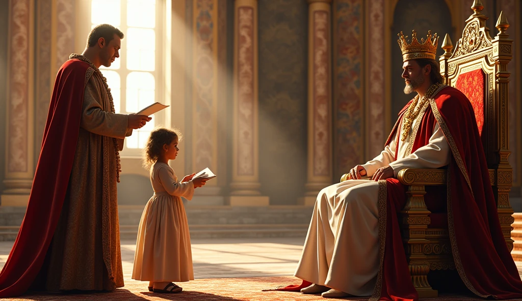 minister&#39;s message to the king