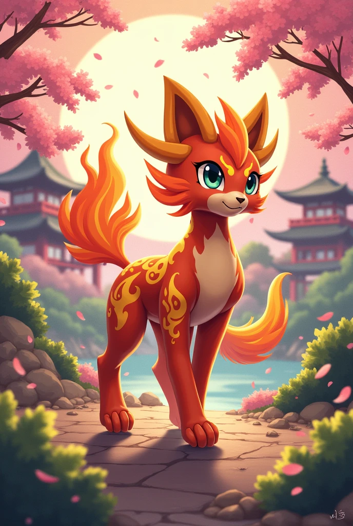 Draw a new pakimono fire type