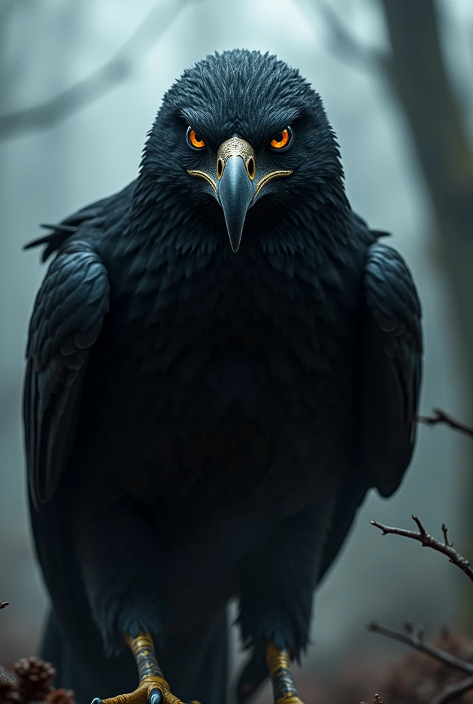 Badevilfalcon black 
 Scary 
