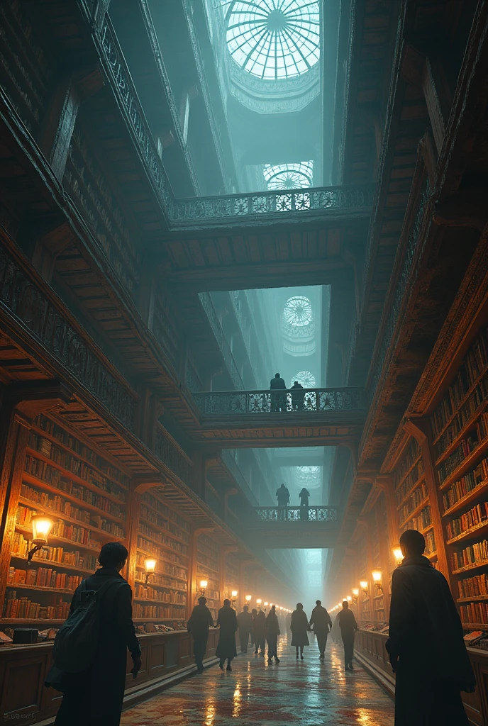 In the heart of Mae Fa Luang University, an ancient and mysterious library awaits students, with its shelves stretching endlessly and books whispering long-forgotten secrets. As the library shifts and reveals hidden passages, students uncover secrets that could transform their understanding of history and magic