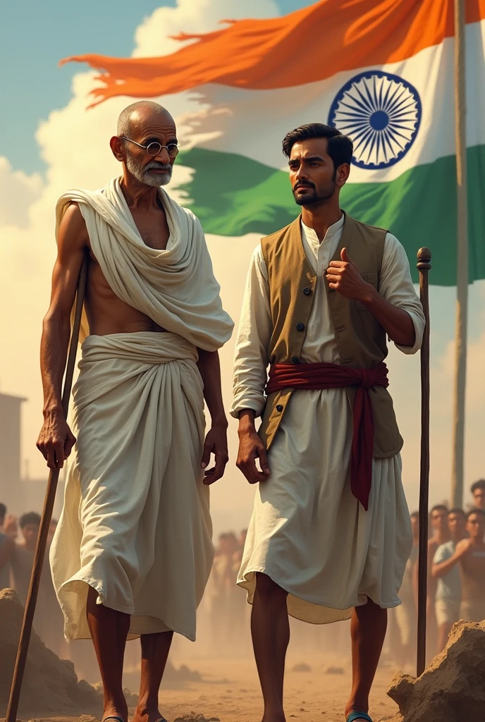 गांधी जी और भगत सिंह