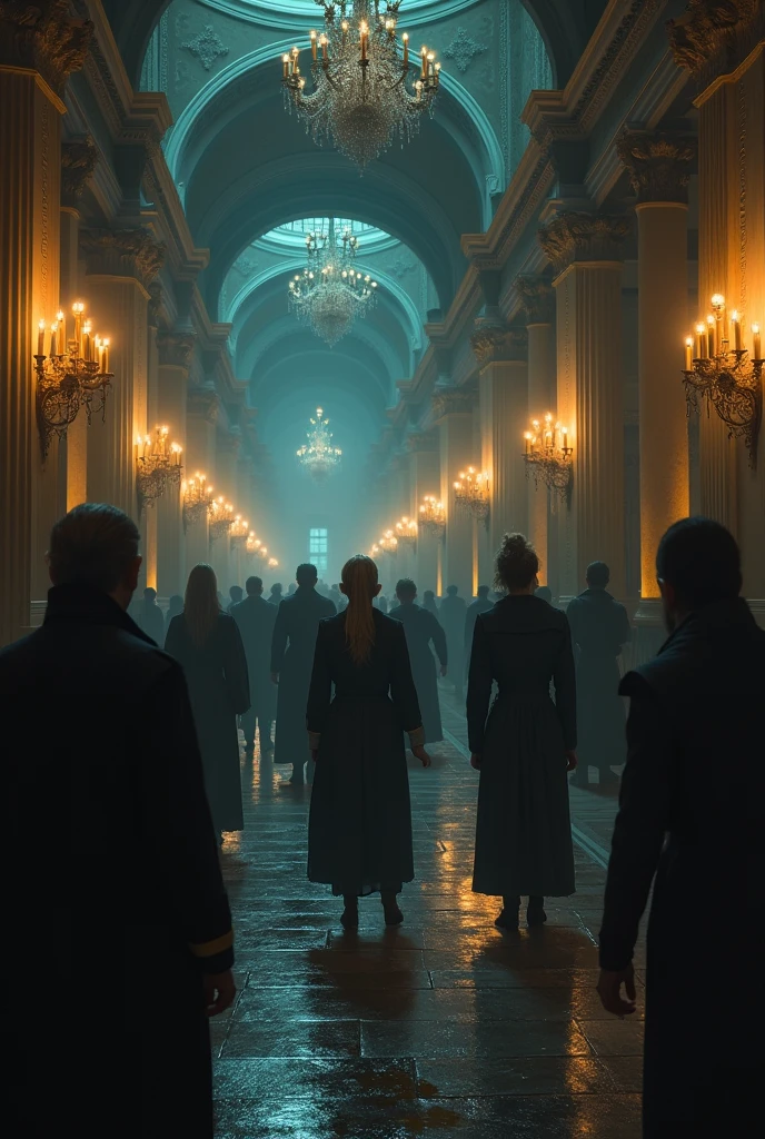 Due to the theft of diamonds, everyone is deprived of sleep in the royal palace.