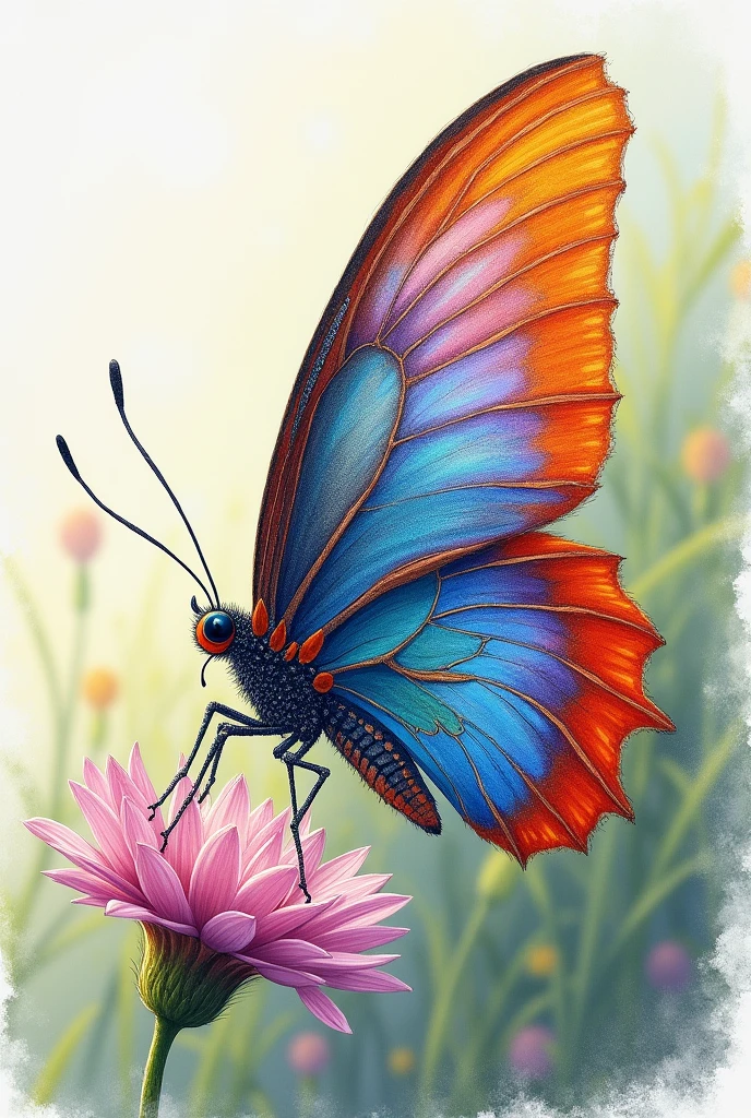 Make me a butterfly drawing