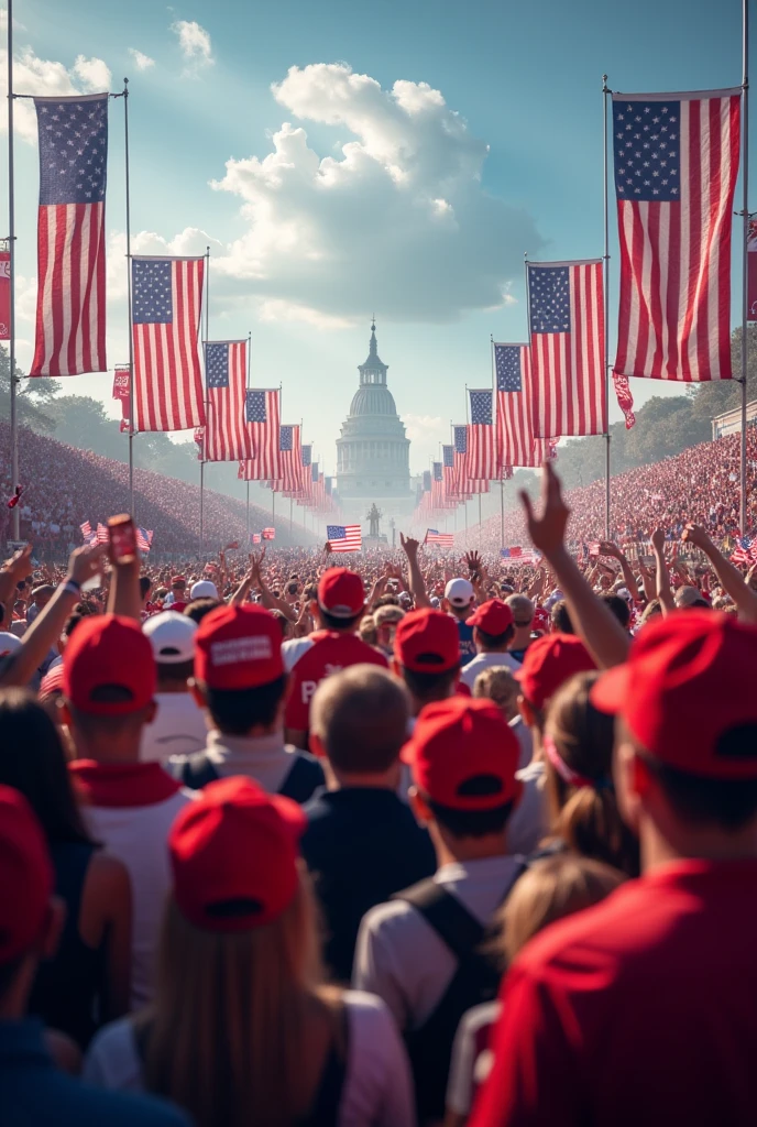 MAGA RALLY , PATRIOTS,