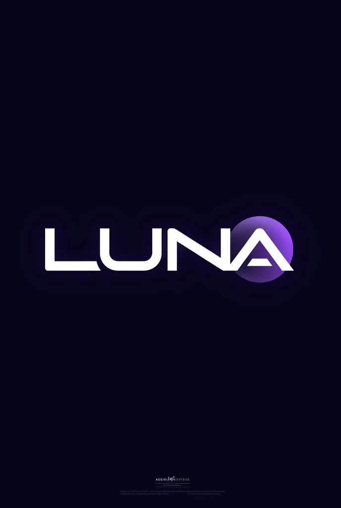 High resolution, Logo for Jdm cars, logo spelling “Luna” cool, Jdm theme, anime theme, midnight purple Nissan Skyline R34, modern name spelling, moon,  brand logo, cyberpunk, need for speed, simplicity, simple logo, 