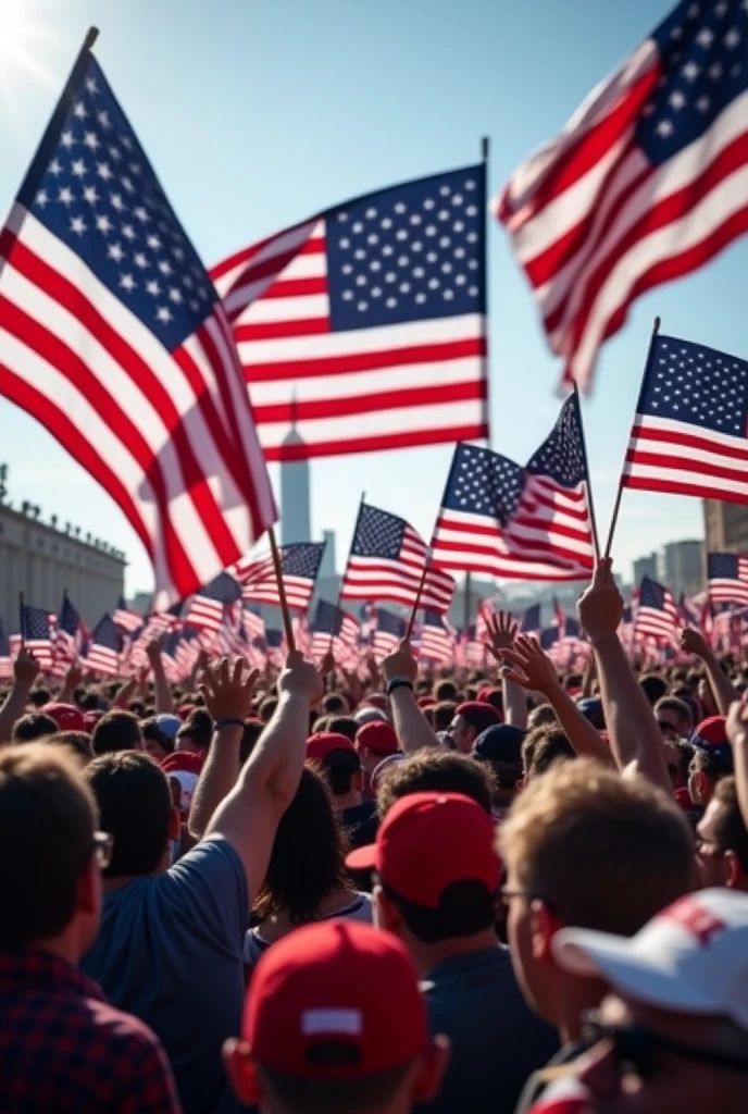 Trump maga flags