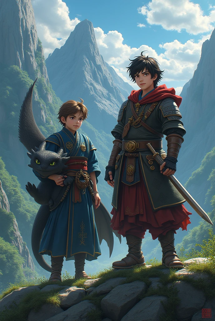 Tanjiro and Hiccup are comrades.