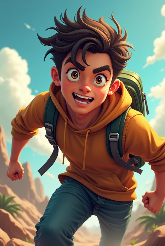 The overenthusiastic, thrill-seeking student who’s always looking for the next big adventure. He’s both brave and impulsive.