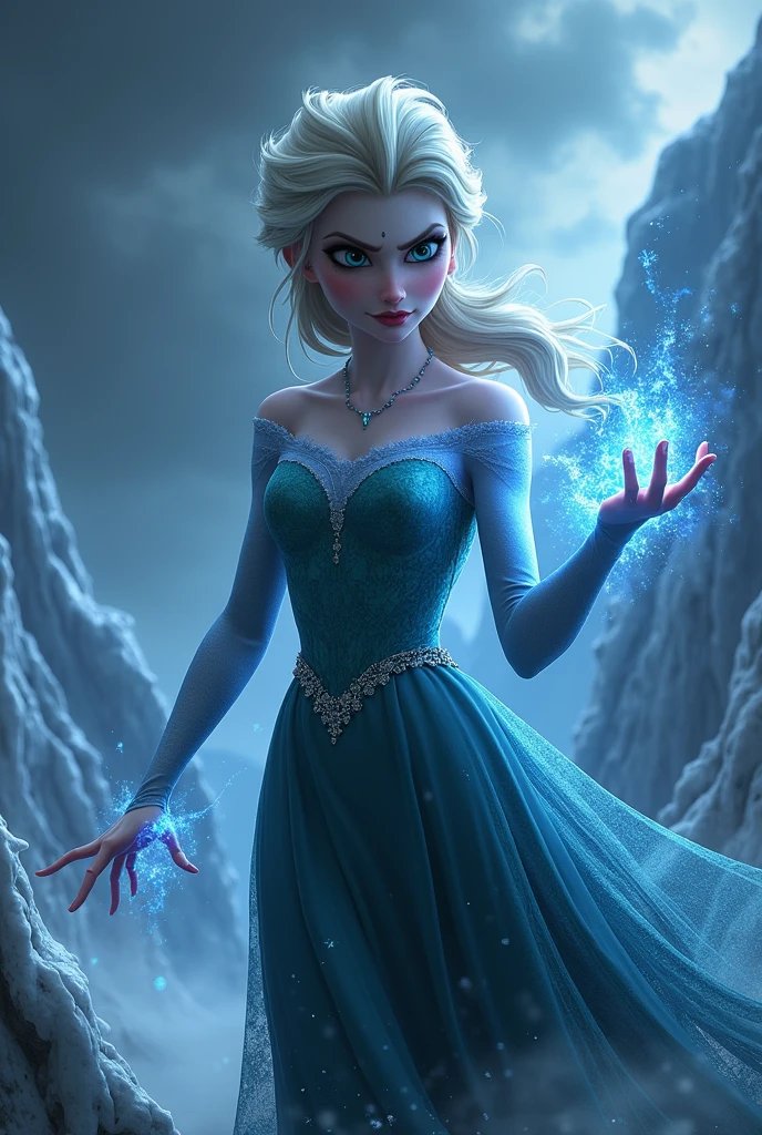 Disney elsa dark side