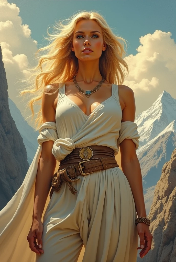 Woman of the Aryan race 