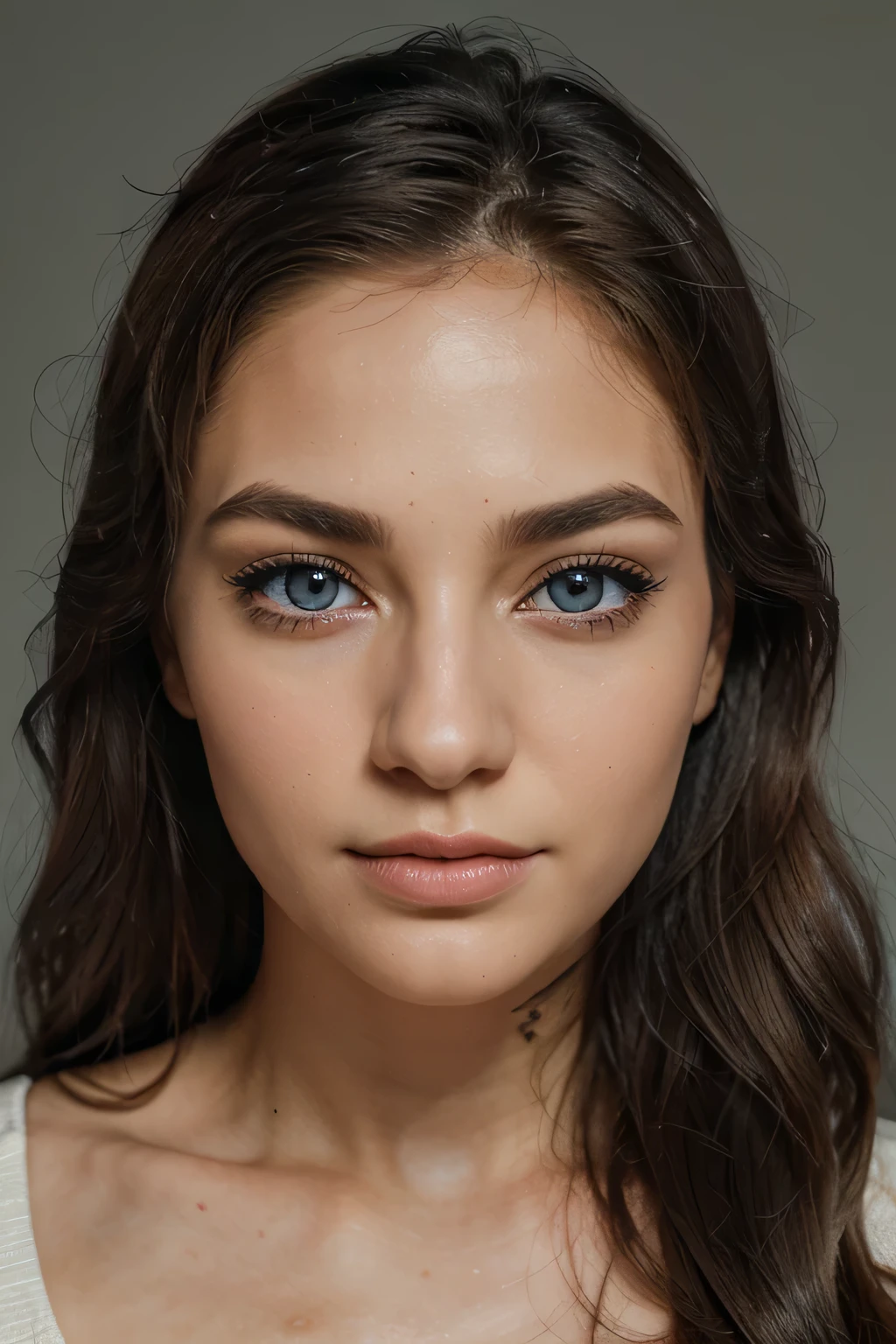 {
  "prompt": "A close-up of a woman's eye, featuring a highly detailed, light-colored iris with a striking mix of pale blue and gray tones. The eyelashes are long and dark, giving a dramatic effect, while the eyebrow is well-defined and neatly shaped. The skin around the eye is smooth, with a natural and soft makeup look, highlighting the contours of the eye. The lighting is soft, creating a gentle glow that enhances the overall appearance of the eye, making it the focal point of the image.",
  "size": "1024x1024"
}
