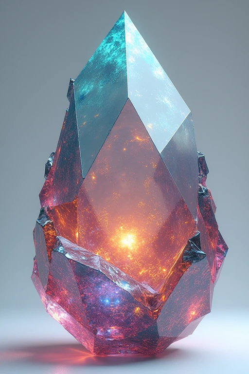 fragmented gemstone