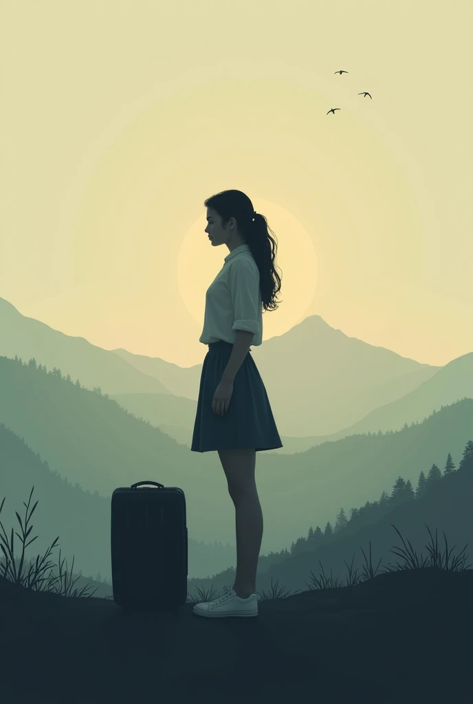 She gave up life to start a new one