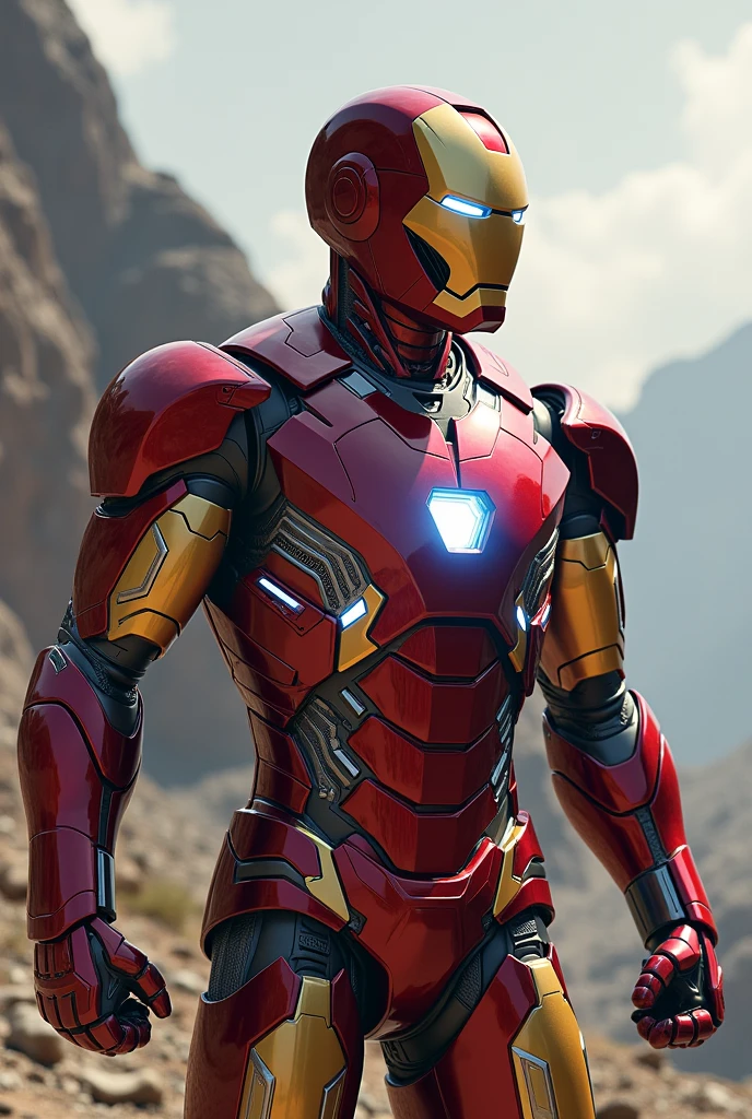 Rdj create the iron suit