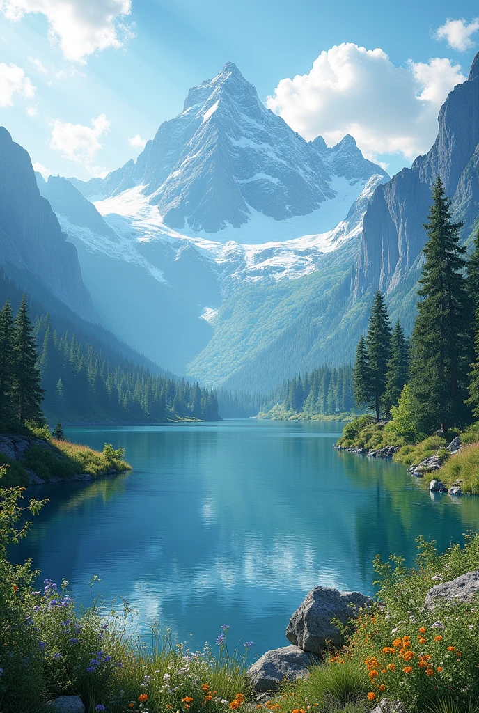 Create the most beautiful background in the world