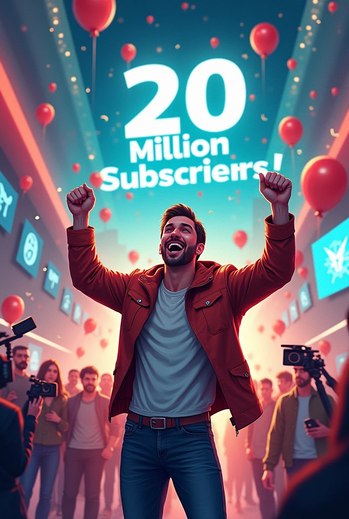 20 million youtube subscribers